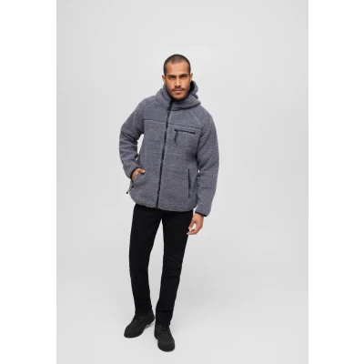Abbildung von Brandit Worker Fleecejacke, Herren, Größe: 3XL, Anthracite