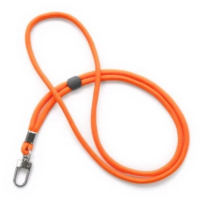 Abbildung von trage.band® langes verstellbares Trageband/Umhängeband mit Karabinerhaken, orange