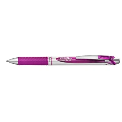 Abbildung von Pentel EnerGel XM BL77 Gelschreiber mit Druckmechanik, magenta (1 Stück)
