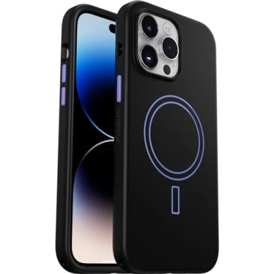 Abbildung von OtterBox Slim Serie Hülle für iPhone 14 Pro Max mit MagSafe, stoßfest, sturzsicher, ultraschlank, dünne schützende Hülle, getestet nach Militärstandard, Enchantment
