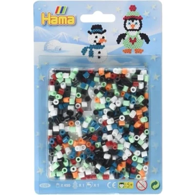 Abbildung von Hama Perlen 3045 Geschenk Set Arche Noah mit ca. 5.000 bunten Midi Bügelperlen Durchmesser 5 mm, Motivvorlagen und Stiftplatten, inkl. Bügelpapier, kreativer Bastelspaß für Groß Klein