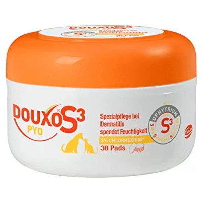 Abbildung von Ceva Douxo S3 Pyo Pads 30 Stk
