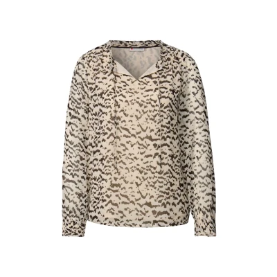 Abbildung von Street One Bluse, Damen, Größe: 40, Beige