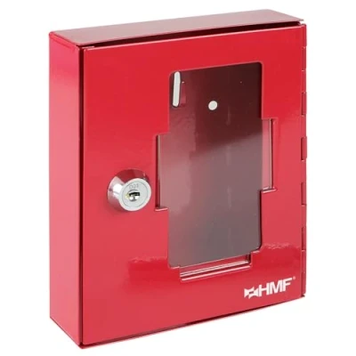 Abbildung von HMF 1020 03 Notschlüsselkasten 15,0 x 12,0 4,0 cm, RAL 3001 Signalrot