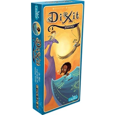 Abbildung von Libellud, Dixit 3 Journey, Erweiterung, Familienspiel, Kartenspiel, 8 Spieler, Ab 8+ Jahren, 30+ Minuten, Deutsch