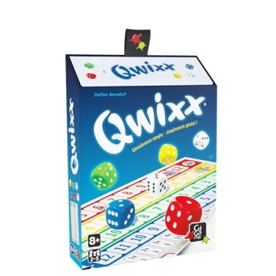 Abbildung von GIGAMIC JNQX Qwixx Würfelspiel, Mehrfarbig