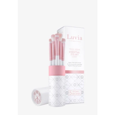 Abbildung von Luvia Cosmetics Essential EYE SET Pinselset, Größe: One Size, Pearl white/candy pink