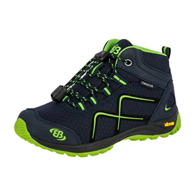 Abbildung von Brütting Jungen Guide High Trekking &amp; Wanderstiefel, Marine/ Lemon, 33 EU