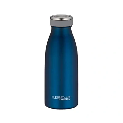 Abbildung von THERMOcafé by THERMOS, Borraccia termica, thermos isolante per bevande 0,35 l Mat Saphire Blue