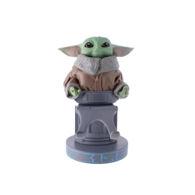 Abbildung von Cable Guys Star Wars Grogu Seeing Stone Pose Gaming Accessories Holder &amp; Phone for Most Controller (Xbox, Play Station, Nintendo Switch)