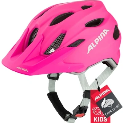 Abbildung von ALPINA Unisex Jugend Carapax JR. Fahrradhelm, Shocking pink matt, 51 56 cm