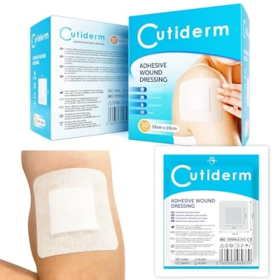 Abbildung von Cutiderm Steriler Wundverband 10cm x 10cm, 50 St