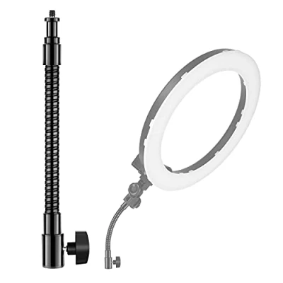Abbildung von Neewer® 10&quot;/25cm Metall Flexibel Rohr Arm für LED Video Licht, Ringblitz Beleuchtung und andere Zubehör Fotografie mit 1/4&quot; Schraubengewinde