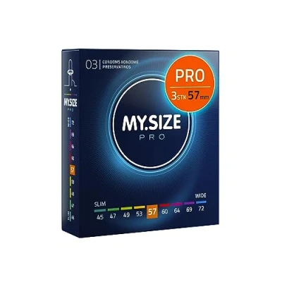 Abbildung von MY.SIZE PRO Kondom Größe 4, 57mm, 3 Stück Die neue Generation Kondome