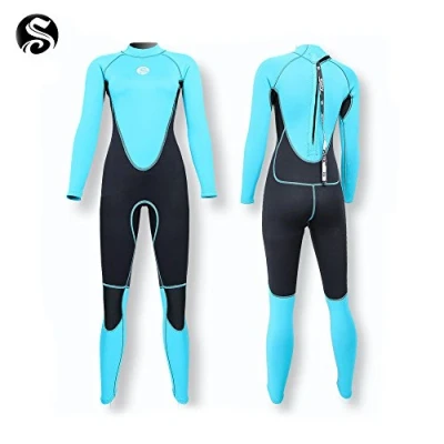 Abbildung von PAWHITS Thermal Neoprenanzug für Damen, 3 mm, langärmelig, volle Länge, zum Tauchen, Surfen, Schnorcheln