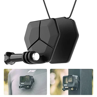 Abbildung von SUREWO Magnetic Action Camera Mount for Gopro, Snap Fence Compatible with Gopro Hero 13 12 11 10 9 8 7 6 5 Black,DJI Osmo Pro/4/3,Crosstour/Campark/AkASO and More