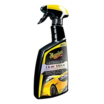 Abbildung von Meguiar&#039;s G200916EU Ultimate Quik Spray Wax Sprühwachs Autopflege Autowachs mit Abperleffekt einfache Handanwendung 473ml