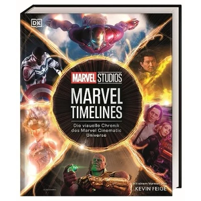 Abbildung von Marvel Studios Timelines: Die visuelle Chronik des Cinematic Universe. Mit einem Vorwort von Kevin Feige
