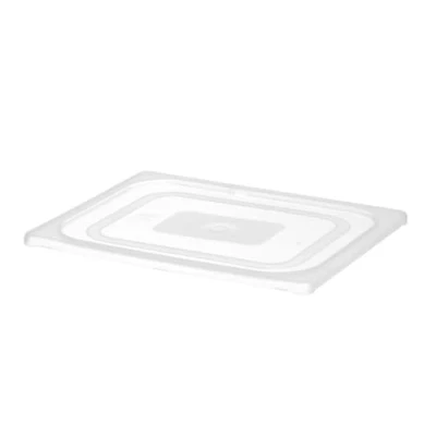 Abbildung von HENDI Gastronorm Deckel, Temperaturbeständig von 40 bis 80C, Passend allen Polypropylen Gastronombehältern, inkl. HACCP Aufbewahrungsbehältern, GN1/2, 325x265mm, Polypropylen, Transparent