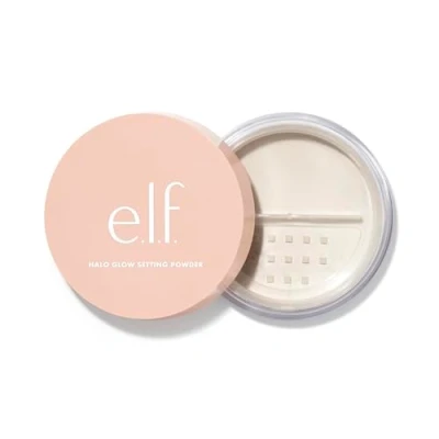Abbildung von e.l.f. Halo Glow Setting Powder, Seidig, Verwischend, Glättet, Minimiert Poren Und Feine Linien, Erzeugt Einen Weichen Fokus Effekt, Halbmattes Finish, Vegan &amp; Tierversuchsfrei, Dark, 6,8 g