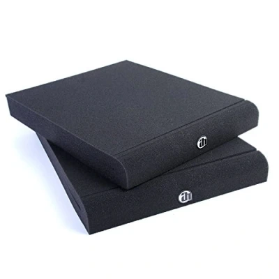 Abbildung von Adam Hall Stands PAD ECO 2 Absorberplatte für Studio Monitor 265 x 330 mm, schwarz