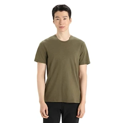 Abbildung von Icebreaker Merino Central Classic SS TEE Sport Tshirt, Herren, Größe: XL, Loden