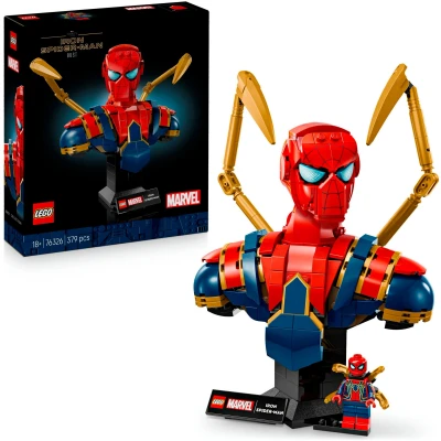Abbildung von LEGO Marvel Iron Spider-Man Büste 76326