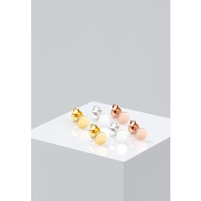 Abbildung von Elli 3 PACK Studs Ohrringe multicoloured, Damen, Größe: One Size, Multi coloured