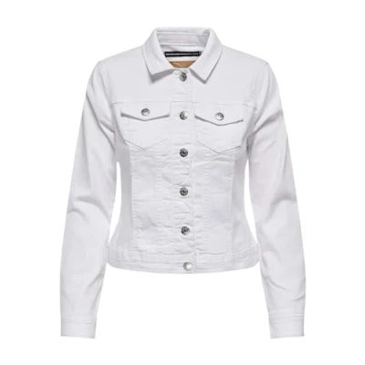 Abbildung von ONLY Onlwonder LIFE Jacket Jeansjacke, Damen, Größe: XS, White