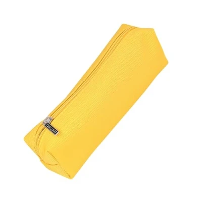 Abbildung von Online Premium Schlampermäppchen/Pencil Case Gelb I Stylisches Schlamperetui für Jungen &amp; Mädchen Federmäppchen mit praktischem Reißverschluss 1 Fach Ideal Schule, Uni Büro
