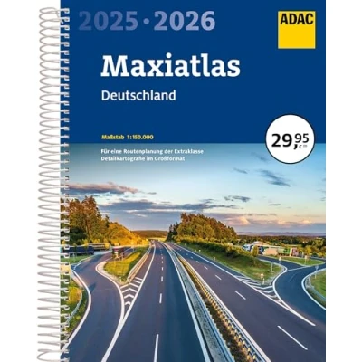 Abbildung von ADAC Maxiatlas 2025/2026 Deutschland 1:150.000 (ADAC Atlas)