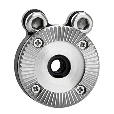 Abbildung von NICEYRIG Rosette Mount Adapter für DSLR Kamera Käfig, Griff, Holz Handgriff, Rig mit