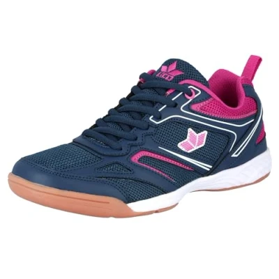 Abbildung von Lico Unisex Airsoft Indoor Hallenturnschuh, Marine Pink Weiß, 39 EU