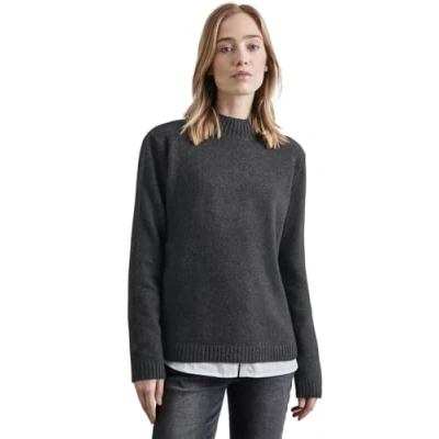 Abbildung von STREET ONE Damen A302841 Strickpullover,Grau, 36