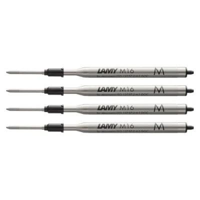 Abbildung von Lamy M16 Mine für ball point pen (4 x, schwarz M)