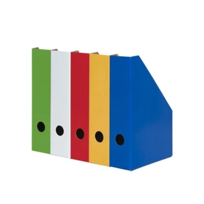 Abbildung von Landre Stehsammler A4, aus stabilem Karton, 7cm breit, 5 Farben, Stück