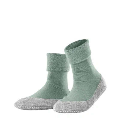 Abbildung von FALKE Damen Stoppersocken Cosyshoe W Hp Wolle rutschhemmende Noppen 1 Paar, Grün Peppermint 7477, 39/40 EU