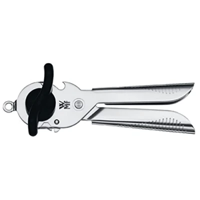 Abbildung von WMF Tin Up Dosenöffner mit Kapselheber 20 cm, Cromargan Edelstahl, Kunststoff, spülmaschinengeeignet