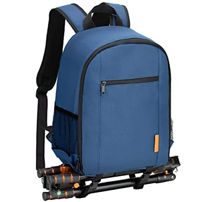 Abbildung von TARION Kamerarucksack Klein Fotorucksack Kameratasche: Kamera Rucksack Kompakt Kamerarucksäcke Leicht Foto Rucksäcke Spiegelreflex mit Wasserdicht Regenschutz für Spiegelreflexkameras(Blau)