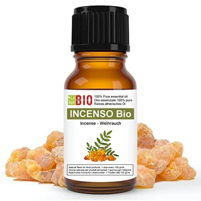 Abbildung von WeihrauchÖl Bio Ätherisches Öl 100% Reines 5 ml Aromatherapie Kosmetik Therapeutische Laborbio