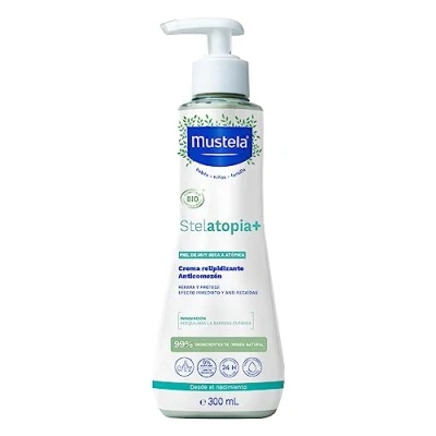 Abbildung von Mustela Stelatopia+ Crema Relipidante e Anti Prurito BIO Pelle Atopica, 300ml