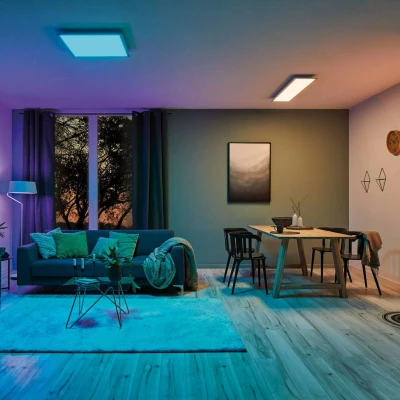 Abbildung von Paulmann 79808 LED Panel Amaris Deckenleuchte SmartHome Zigbee 600x300mm 22 W RGBW