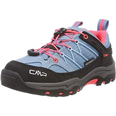 Abbildung von CMP Kids Rigel Low Shoe Wp Trekking &amp; Wanderhalbschuhe, CLOROPHILLA RED Fluo, 35 EU