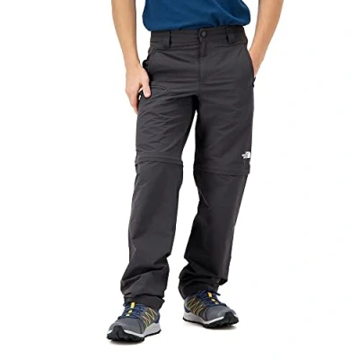 Abbildung von THE NORTH FACE Resolve Convertible Wanderhose Herren wasserdichte Zip Off Trekkinghose Asphalt Grey 46