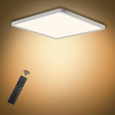 Abbildung von SUNZOS Deckenlampe Led Deckenleuchte Dimmbar 36W, 3000K/4500K/6500K 30cm Panel für Lampe Wohnzimmer, Schlafzimmer, Küchenlampe, Esszimmer, Badezimmer, Lampen Deckenlampen