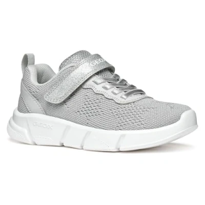Abbildung von Geox ARIL GIRL Sneaker low für Kinder, Größe: 24, Silver Schuhe