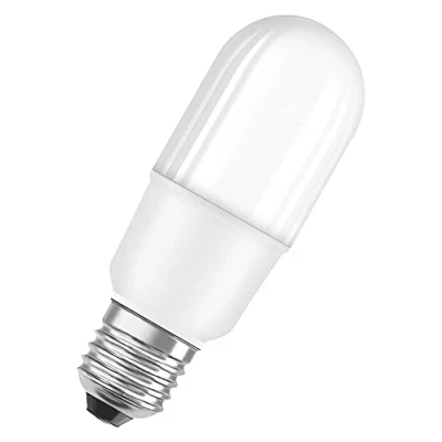 Abbildung von OSRAM LED Lampen, STICK mit E27 Sockel klassische Stabform, energiesparend, 60W Ersatz, warm weiß, matt PARATHOM 60 FR 8 W/2700 K