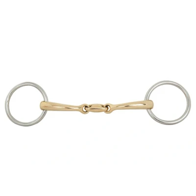 Abbildung von BR Double Jointed Loose Ring Bradoon Soft Contact 12 mm
