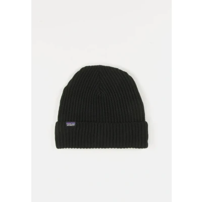 Abbildung von Patagonia Fishermans Rolled Beanie Unisex Mütze, Größe: One Size, Black