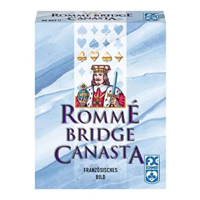 Abbildung von Ravensburger 26957 Rommé Bridge Canasta, Kartenspiele ab 8 Jahren, Klassiker